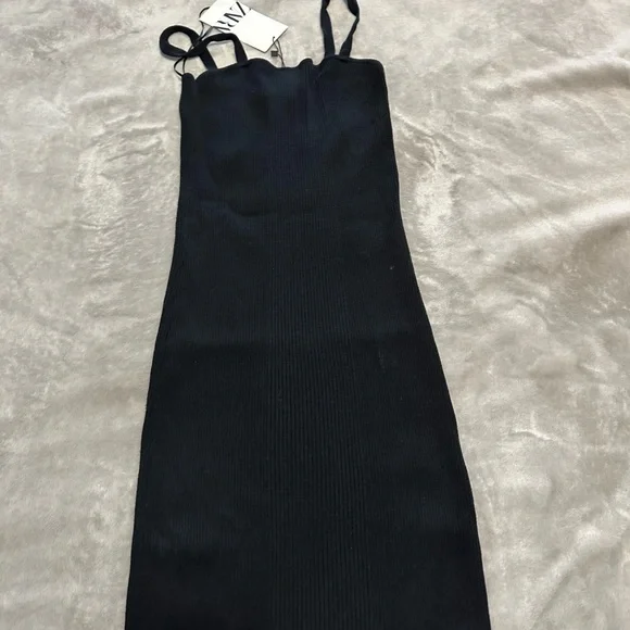 Zara knit flapper dress nwt - Picture 8 of 10